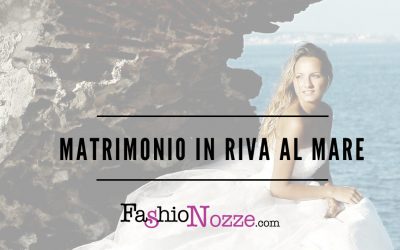 Matrimonio in riva al mare