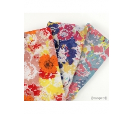 Foulard a stampa florale