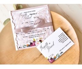 partecipazione matrimonio laser
