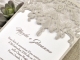 Partecipazione di nozze Laser Cut
